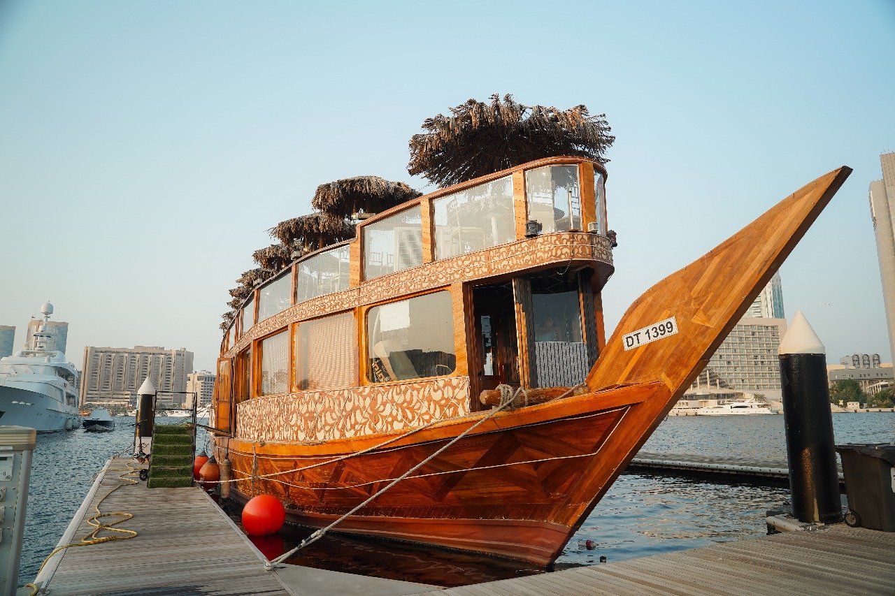 Al Seef Eid dhow cruise Dubai with festive buffet dinner and entertainment