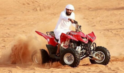 Desert safari Dubai with quad biking over the dunes