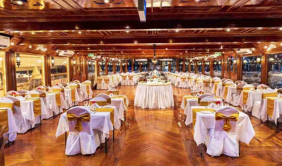 Eid dhow cruise in Dubai Marina with festive buffet dining and skyline views