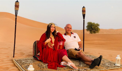 Red dune desert safari Dubai with high dunes and dune bashing